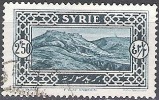 Syrie 1925 Michel 271 O Cote (2007) 1.00 Euro Kalat Yamour Château Rouge Cachet Rond - Gebraucht