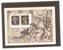 32938)  GRAN BRETAGNA- SERIE COMPLETA -MNH** - 150°ann.del Penny Black--LONDON 90-n°bf 6 - Feuilles, Planches  Et Multiples