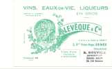 53 // ERNEE - Vins Eaux De Vie Liqueur - LEVEQUE, - Ernee