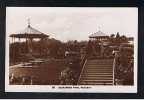Real Photo Postcard Bandstands Alexandra Park Penarth Glamorgan Wales - Ref 503 - Glamorgan