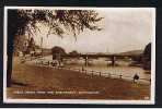 Real Photo Postcard Trent Bridge From The Embankment Nottingham - Ref 504 - Nottingham