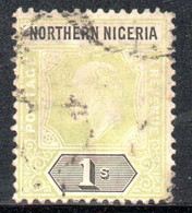 Northern Nigeria - 1905-1907 KEVII 1s Used - Nigeria (...-1960)