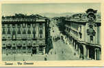 C133-Torino-Piemonte-Via Cernaia-Animata Tram--P.F.v.1940 X Iselle X Trasquera - Novara. - Andere Monumenten & Gebouwen