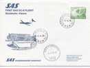 Sweden First SAS DC-9 Flight Stockholm - Vienna 1-4-1978 - Lettres & Documents