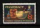 Pharmacy - 120th Anniv. Of The American Pharmaceutical Association - Scott # 1473 - Used Stamps