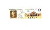 32969B) SAMOA- SERIE COMPLETA -MNH** - 150°ann.del Penny Black--LONDON 90- - Samoa (Staat)