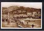 Real Photo Postcard Promenade War Memorial Cenotaph & Great Orme Llandudno Caernarvon Wales - Ref 505 - Caernarvonshire