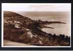 Early Real Photo Postcard New Quay From Penrhiw Cardiganshire Wales - Ref 505 - Cardiganshire