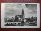 Regensburg - Blick Auf Steinerne Brücke Brückentor Und Dom - Regensburg