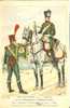 UNIFORMES -regiments -ref 430- Illustrateur G Bitry Boely   -le 1er Chasseurs A Cheval - - Uniformes
