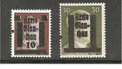 DSP436/ Glauchau 1945, Mi.Nr. 2+ 14. Beide Mit Abdruck Des Klischeenagels ** - Mint