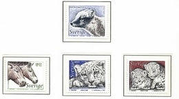 SUECIA 1997  FAUNA NORDICA MAMIFEROS - YVERT 1970-1973** - Nuovi