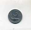 - MONNAIE ITALIE 1946... 5 LIRE 1952 - 5 Lire