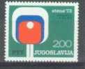 YU 1973-1505 STENS TABLE TENIS, YUGOSLAVIA, 1v, MNH - Unused Stamps