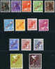 Germany Berlin 9N21-34 Mint Never Hinged Overprint Set From 1948-49, Expertized - Unused Stamps