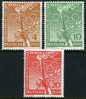 Germany Berlin 9N81-83 Mint Never Hinged Pre-Olympic Set From 1952 - Unused Stamps