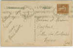 Cp Basilique Marque Postal Chateau Fort Et Musee De  Lourdes 1926 Timbre Semeuse 25c Maron - Covers & Documents