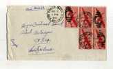 - ETATS UNIS POSTE AERIENNE 1941/60 . AFFRANCHISSEMENT COMPOSE SUR ENVELOPPE DE 1945 POUR LA SUISSE . - 2c. 1941-1960 Covers