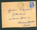 Gandon Yvert N°886 / Lettre  Oblitéré CACHET POSTE RURALE "Le Gué De Velluire " Dpt85 -  AA02 - 1945-54 Marianna Di Gandon