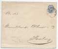 Poland,  Imperial  Russia  Occupation  COVER  FROM  VARSOVIE / WARSAW  TO  HAMBURG - ...-1860 Prephilately