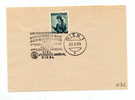 Sonderstempel-Blatt - 20.5.55 - Wien 1   4. Weltkongress Internat. Gewerksch. (SSt 072) - Briefe U. Dokumente