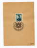 Sonderstempel-Blatt - 15.5.55 - Staatsvertrag 1955 - Wien 1  -  (SSt 100) - Lettres & Documents