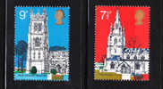 Great Britain 1972 Old Village Churches 2v MNH - Ongebruikt