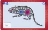 Télécarte SOURIS (285) ZODIAQUE * MOUSE PHONECARD HOROSCOPE * MUIS * MAUS * DIERENRIEM * ZODIAC * HOROSCOOP - Zodiaque