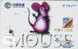 TELEFONKARTE Télécarte SOURIS (299) ZODIAQUE * MOUSE PHONECARD HOROSCOPE * MUIS * MAUS * DIERENRIEM * ZODIAC * HOROSCOOP - Sternzeichen