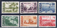 CDN Kanada 1967 Mi 404-09 - Oblitérés