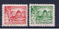 CDN+ Kanada 1967 Mi 417-18 Weihnachten - Gebraucht