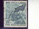 CONGRESS OF COMMUNIST PARTY-15 DIN-YUGOSLAVIA-1952 - Oblitérés