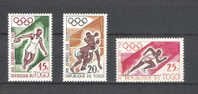 Togo  JO Rome 1960  Serie Complete  **  MNH - Ete 1960: Rome