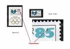 Abart Kerbe In Der 5 DDR Bl.94 I+Block 94 ** 124€ Sommer-Olympiade Seoul 1988 Bloque Hb Bloc Ms Olympic Sheet Bf Germany - Abarten Und Kuriositäten