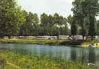 Carte Postale 77. Bray-sur-Seine   Le Camping Trés  Beau Plan - Bray Sur Seine