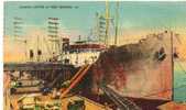 New Orleans Loading Cotton  1946 - New Orleans