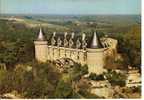 87  ROCHECHOUART N° 9524 :  Le Chateau Vue Aérienne / CPM Circulée 1974 / Pliures !! - Rochechouart