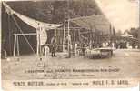 L'AVIATION AUX GRANDES MANOEUVRES DU SUD-OUEST.   Montage D'un Biplan Farman. Huile F.D. SAXOL - Demonstraties