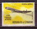 Y9145 - SAN MARINO Aerea Ss N°146 - SAINT-MARIN Aerienne Yv N°135 ** - Posta Aerea
