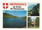 ABONDANCE  -  Le Lac De Tavaneuse Et L'Abbaye  - 3 Vues  -  N°  VC  225 - Abondance
