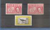 GREAT BRITAIN - LOCAL STAMPS - ISLE OF MAN CHERCHILL IMPERF AND BIRD FAUNA ANIMALS 3 MINT STAMPS - Local Issues