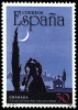 ESPAÑA 1988 - FESTIVAL DE MUSICA Y DANZA DE GRANADA - Edifil 2952 - Yvert 2567 - Danza