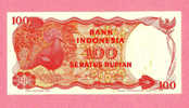 Billet De Banque Nota Banknote Bill 100 SERATUS RUPIAH INDONESIE INDONESIA 1984 - Indonésie