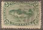 NEWFOUNDLAND - 1865 2c Codfish, Perf 12. Scott 24. Used - 1865-1902