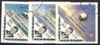 #Yemen AR 1964. Michel 332-34A. Cancelled(o) - Kennedy (John F.)