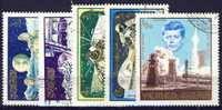 #Jemen Kingdom 1965. Michel 191-95A. Cancelled(o) - Kennedy (John F.)