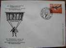 1978 YUGOSLAVIA COVER 14th PARACHUTTING WORLD CHAMPIONSHIP PARACHUTING 3 - Paracadutismo