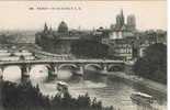 Postal PARIS,  Ile De La Cité. Ponts - The River Seine And Its Banks