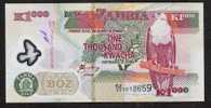 ZAMBIA     P44b   1000   KWACHA  2003  #EA/03  UNC. - Sambia