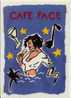 VAL D´ ISERE : CAFE FACE ( Carte Publicitaire ) - Val D'Isere